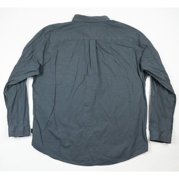 Patagonia Long Sleeve Pima Cotton Shirt Men's XL Gray Outdoor Button-Up 53838 - Picture 4 of 15